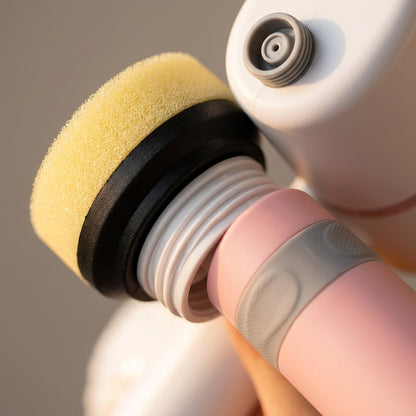 Electric Cleaning Brush with Rotating Head