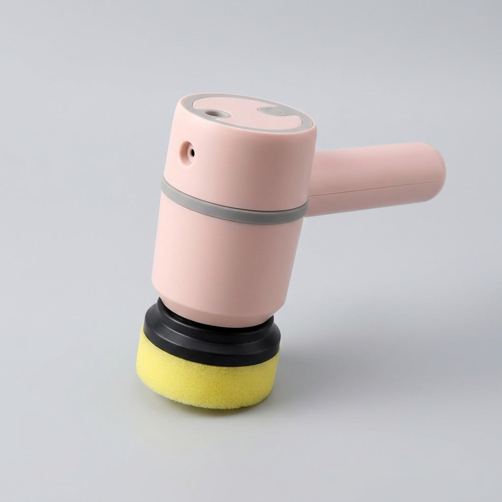 Electric Cleaning Brush with Rotating Head