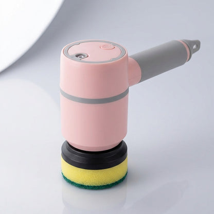 Electric Cleaning Brush with Rotating Head