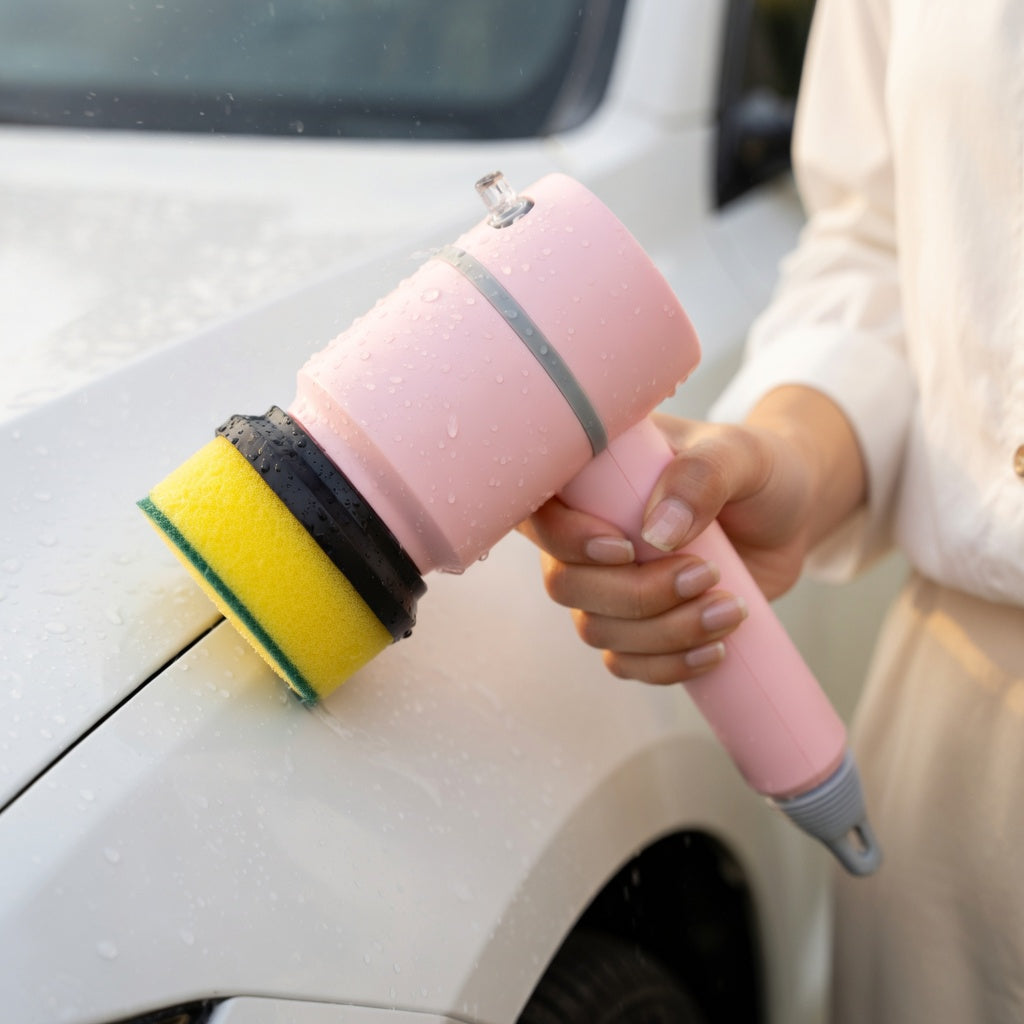 Rotating sponge design